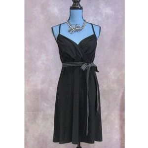 NEW Tiana B. Black Belted Dress Size PXL